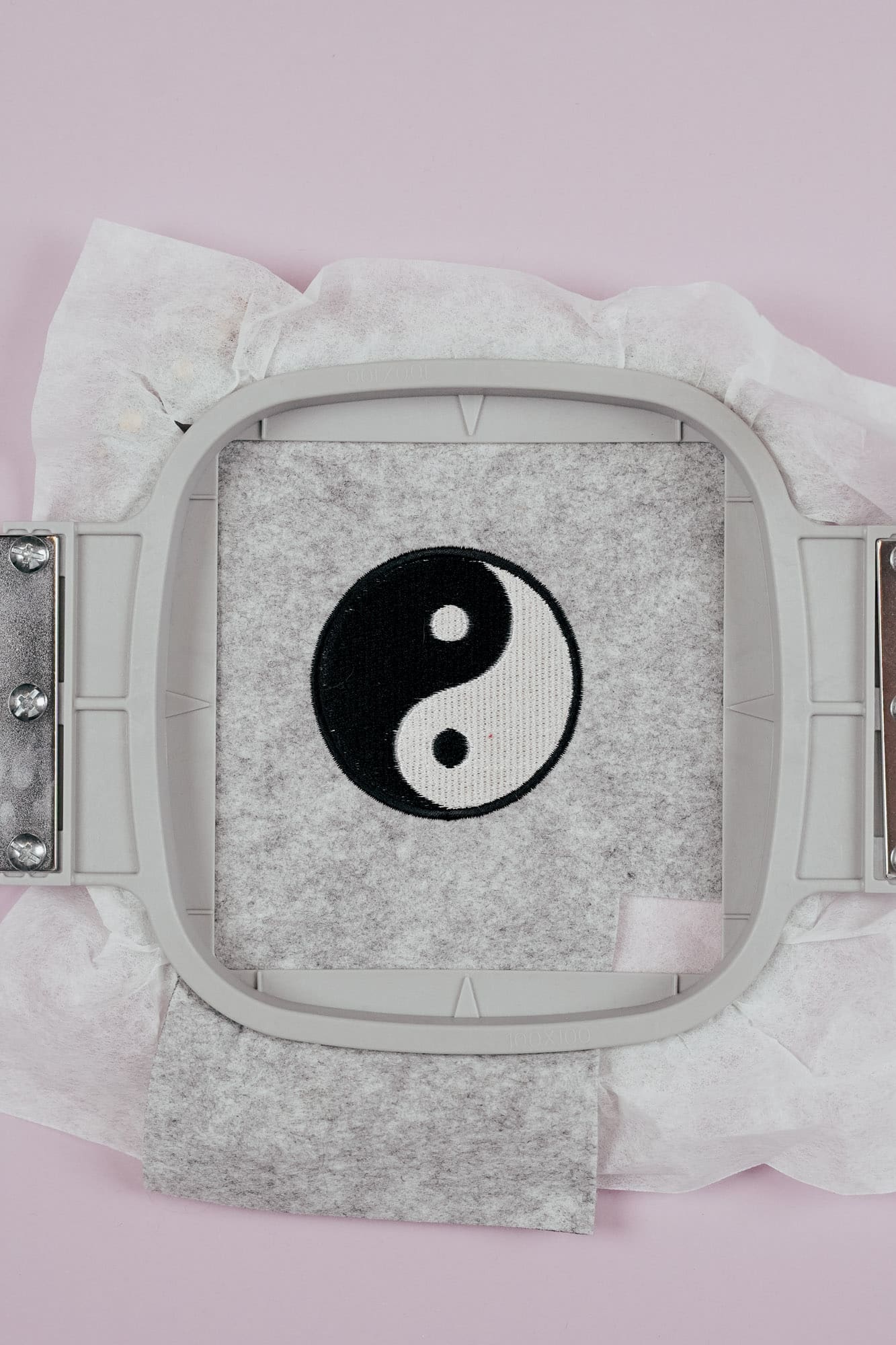 Yin und Yang Stickdatei