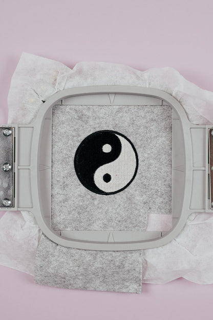 Yin und Yang Stickdatei
