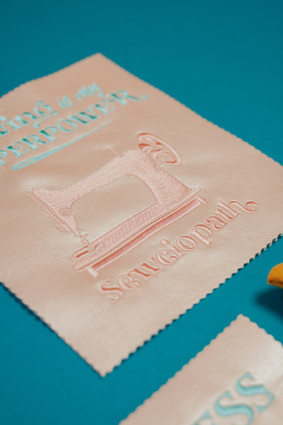 sewciopath (Stickdatei) Zitat Nähen