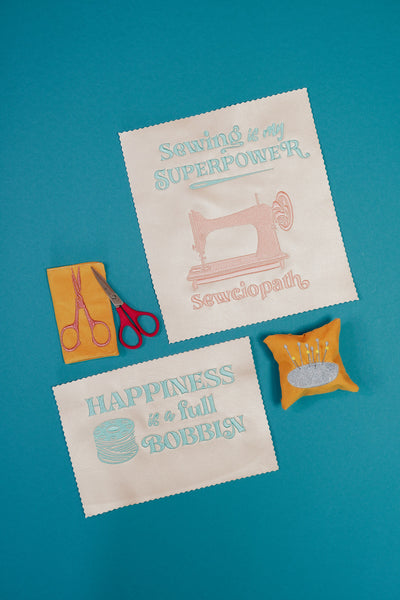 Sprüche zum Nähen (Stickdateien)