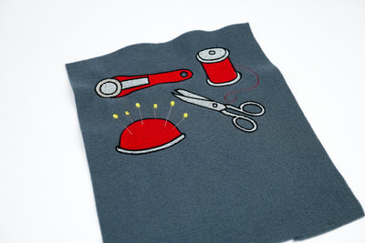 Stickdateien Nähen (Anwendungsbeispiel)