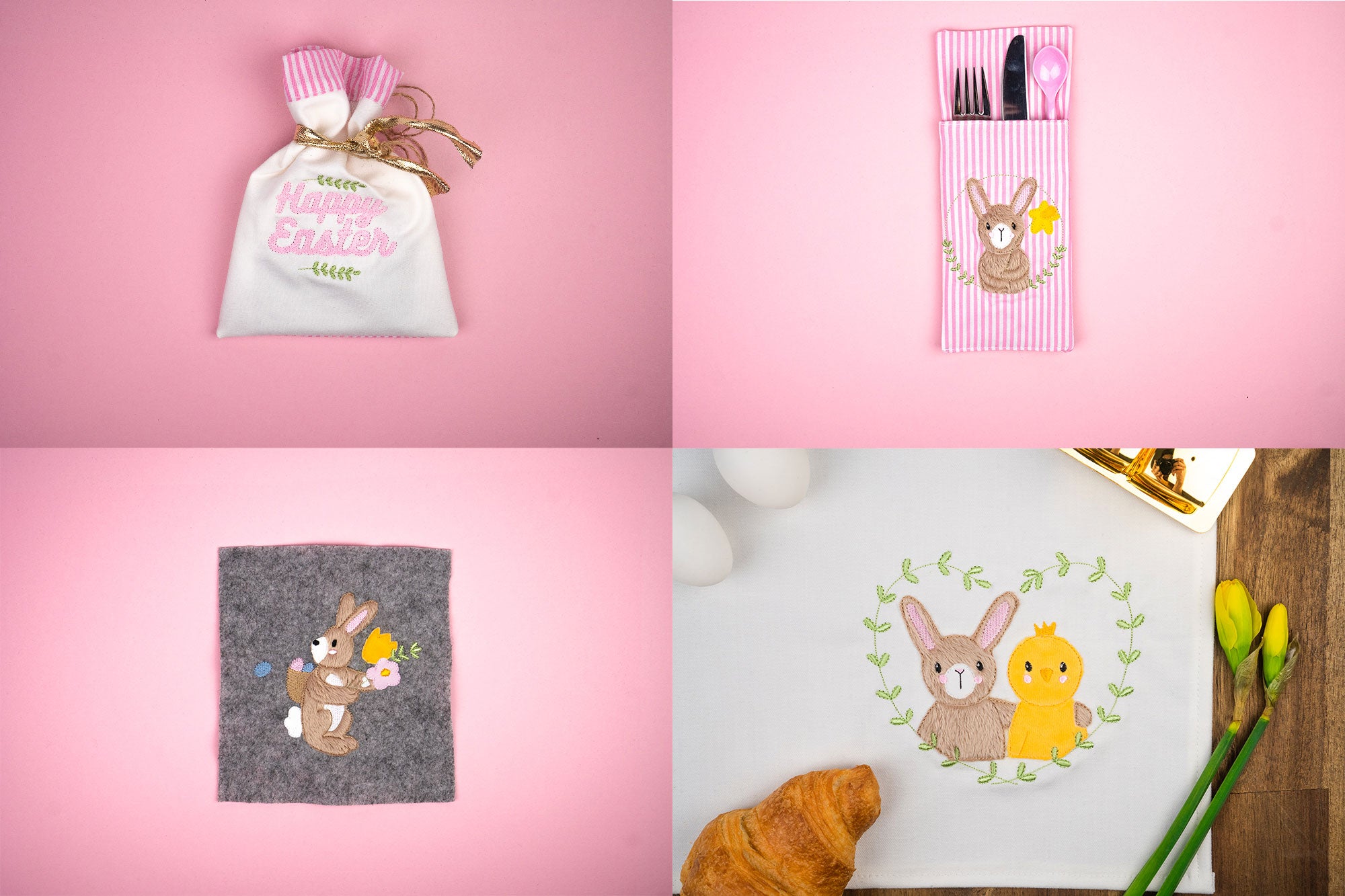 Stickdateien Ostern im Set