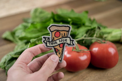 Pizza als Stickdatei