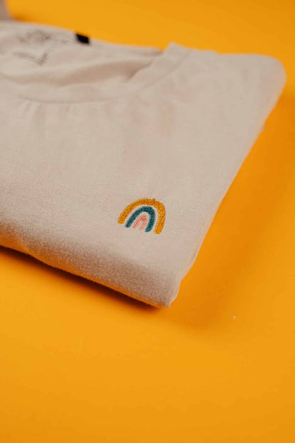 Regenbogen modern Stickdatei