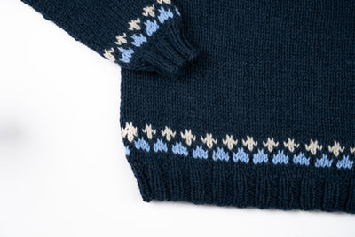 Norweegerpullover Strickanleitung