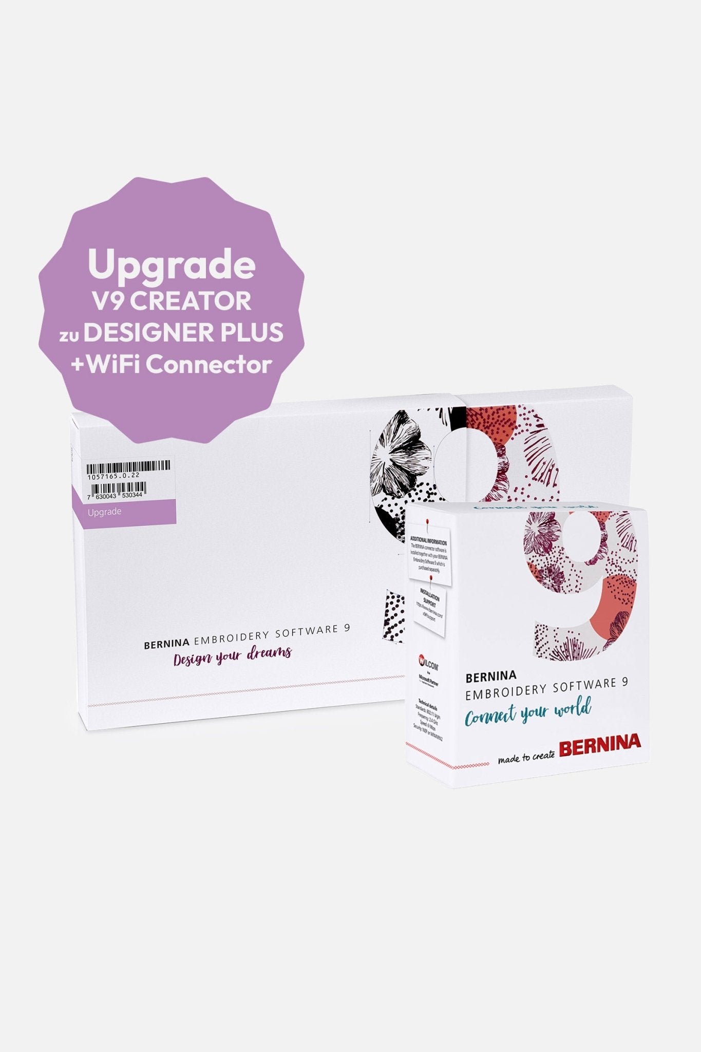 BERNINA V9 Designer Plus Sticksoftware (inkl. WiFi-Gerät) - Make ma!