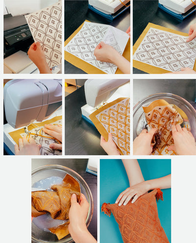 Sticky Fabri Solvy zum Reliefsticken