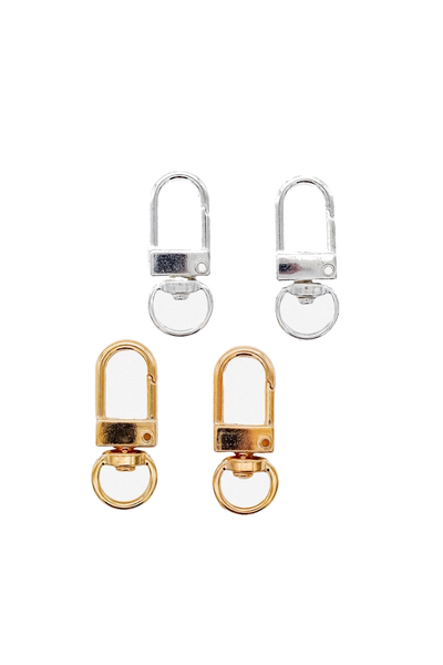 Karabiner (gold/silber) - 2 Stück in Produktansicht