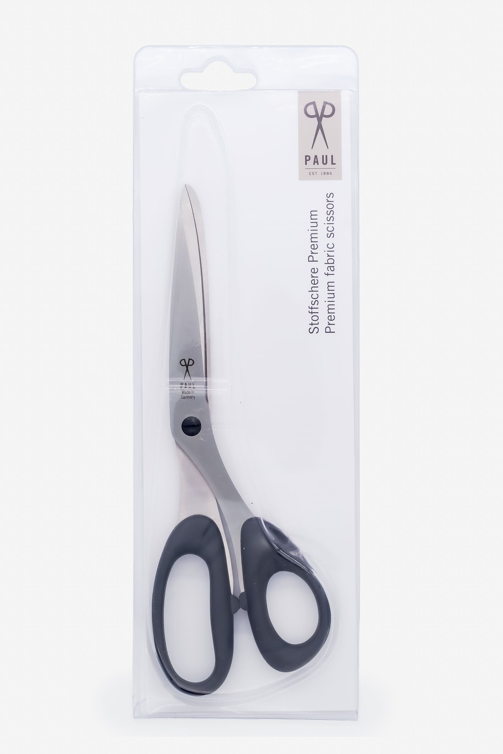Stoffschere Premium von der Scherenmanufaktur Paul (schwarz)