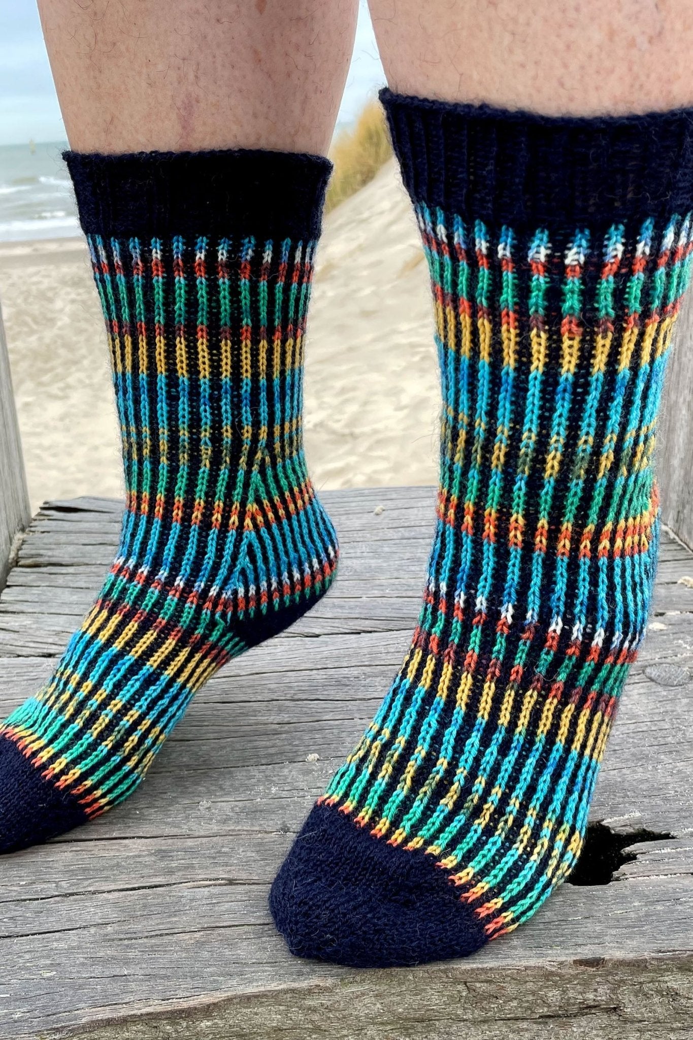 Strickanleitung Socken ANBU (PDF) - Make ma!
