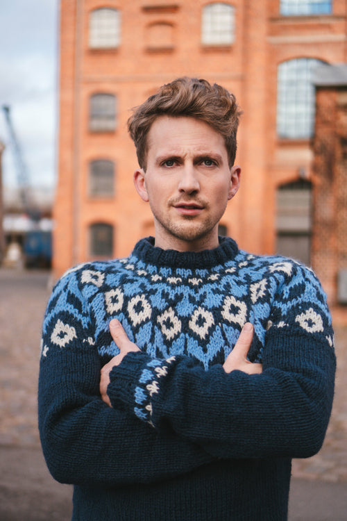 Stickanleitung Norwegerpullover