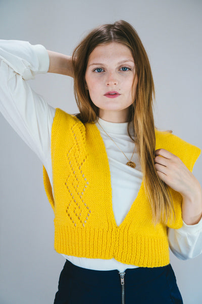 Strickanleitung Pullunder »GOLDEN« aus der Kollektion »COLORADO«