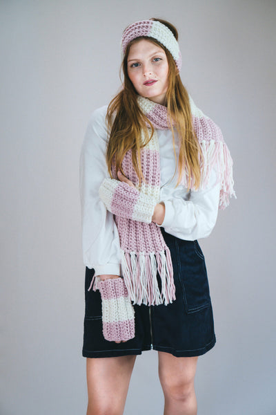 Strickanleitungen: Stirnband, Stulpen, Schal »ASPEN« aus der Kollektion »COLORADO«