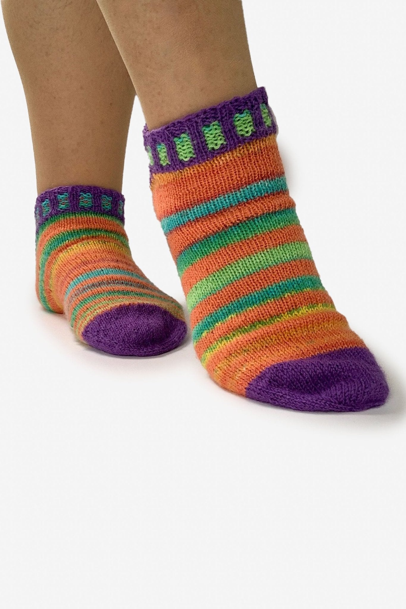 Strickanleitung Sneakersocken XENIE (PDF) - Make ma!