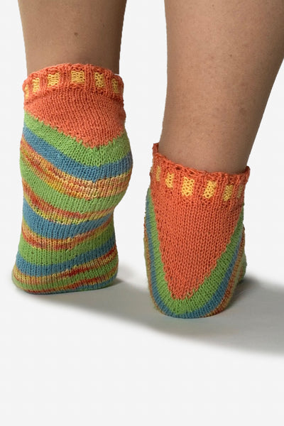 Strickanleitung Ferse Sneakersocken XENIE