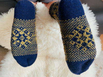 Strickanleitung Socken »Kersta« von Barbara
