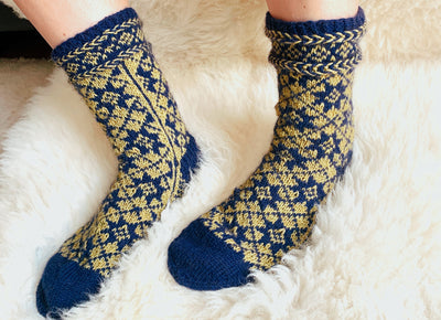 Strickanleitung Socken »Kersta« von Barbara