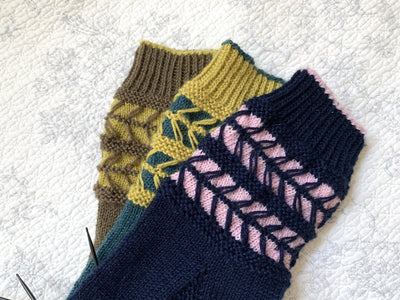 Stickanleitung Socken PILLA