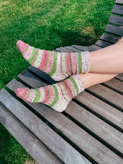 Strickanleitung Socken Tilda