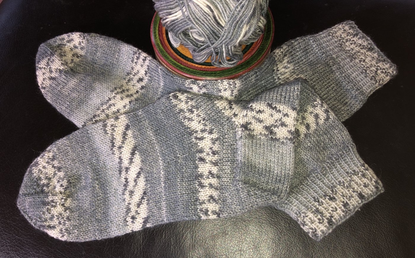 Socken gestrickt von Manuela