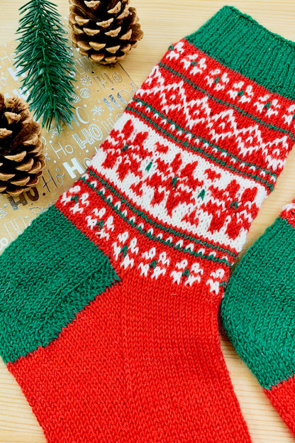 Strickanleitung Santas LieblingsSocks