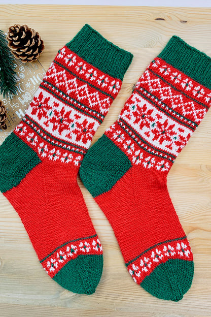 Strickanleitung Santas LieblingsSocks