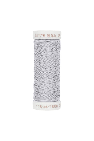 SULKY GLOWY Stickgarn 100 m – Farbe 1802 auf Snap-Spule