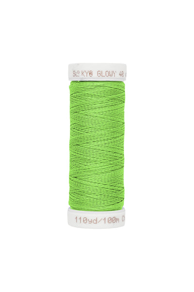 SULKY GLOWY Stickgarn 100 m – Farbe 1806 auf Snap-Spule