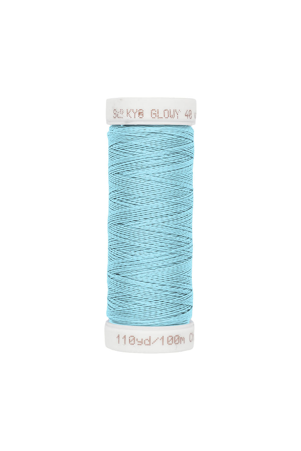 SULKY GLOWY Stickgarn 100 m – Farbe 1807 auf Snap-Spule