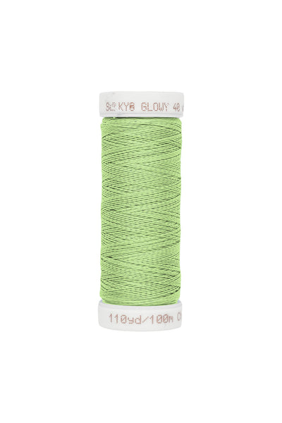 SULKY GLOWY Stickgarn 100 m – Farbe 1809 auf Snap-Spule