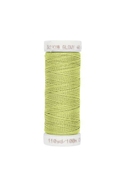 SULKY GLOWY Stickgarn 100 m – Farbe 1814 auf Snap-Spule