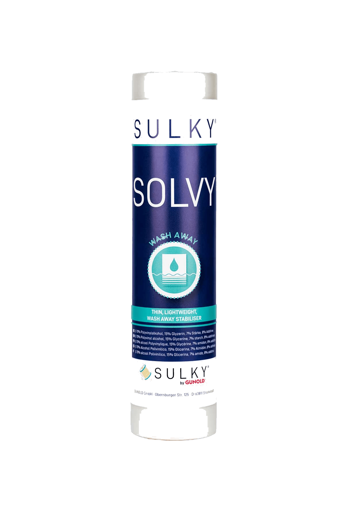 Sulky Solvy – wasserlösliche Stickfolie in Produktansicht