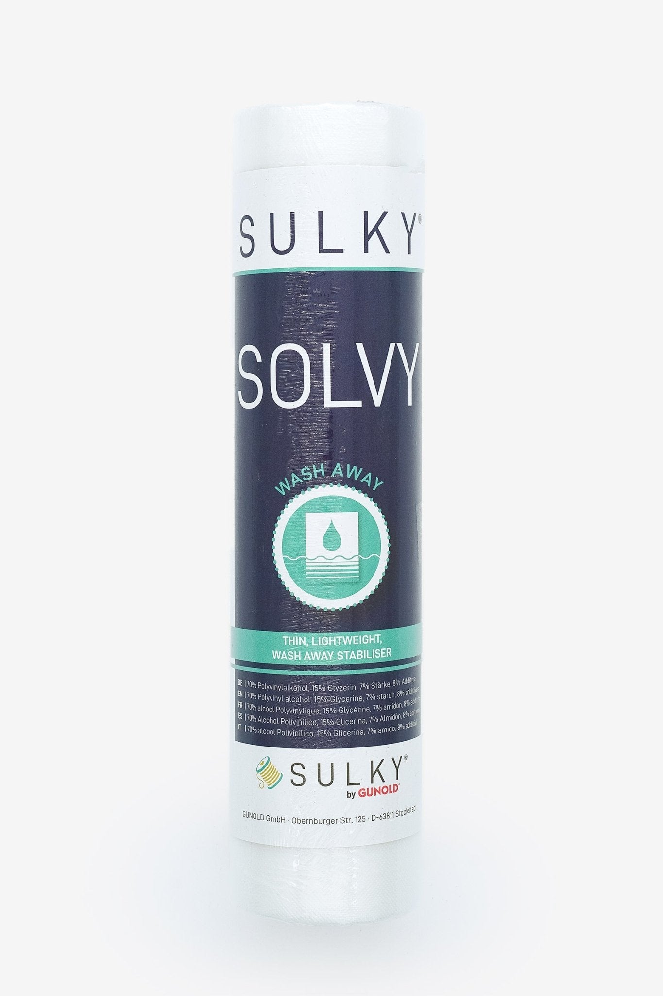 Sulky Solvy – wasserlösliche Stickfolie - Make ma!