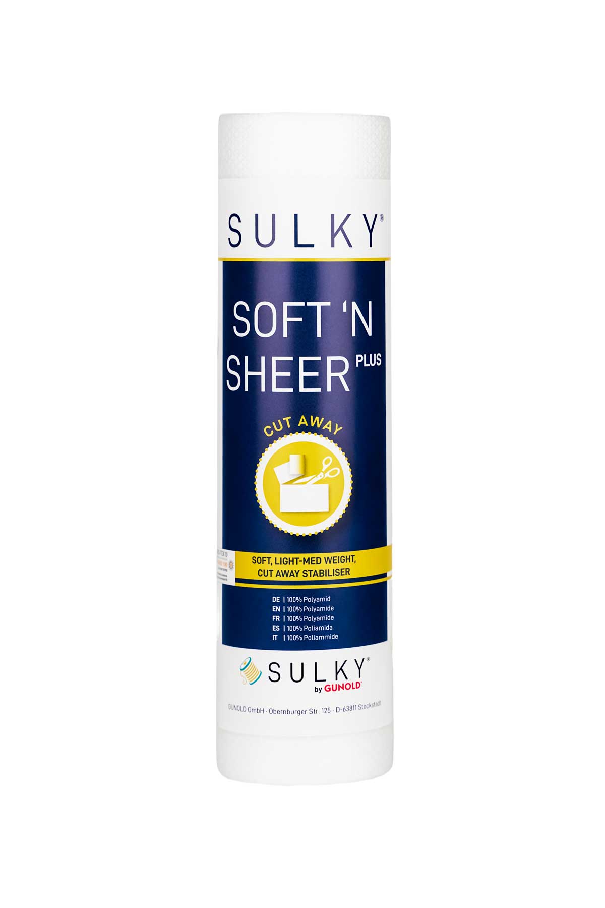 Sulky Soft'n Sheer Plus – Schneidvlies für dehnbare Stoffe - Make ma!