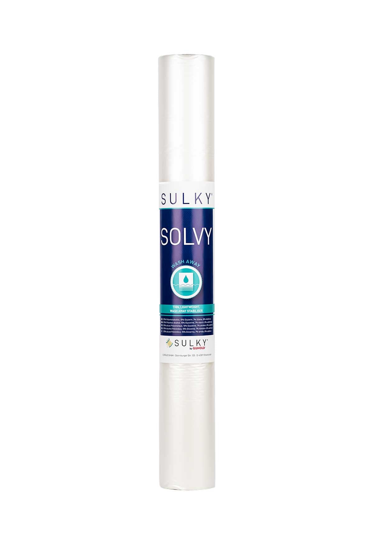 Sulky Solvy – wasserlösliche Stickfolie - Make ma!