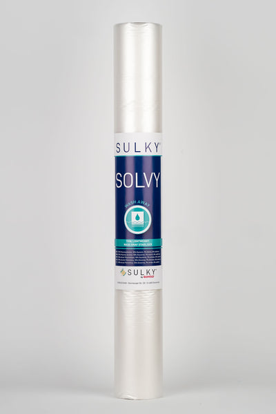 Sulky Solvy – water-soluble embroidery film