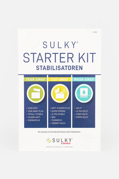 SULKY Starter Set mit Stickvliesen