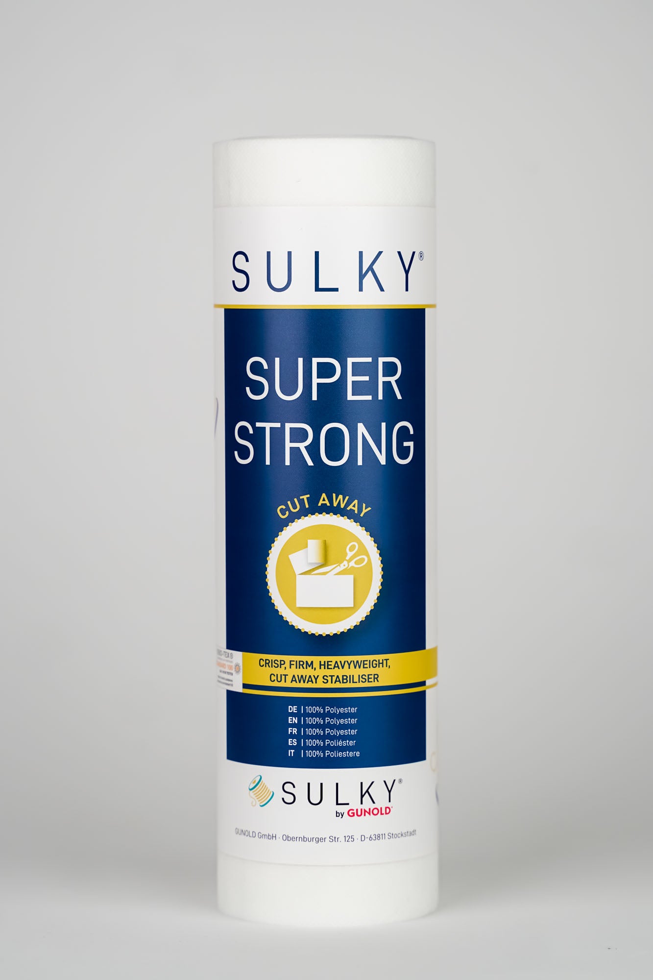 Schneidvlies SUPER STRONG von SULKY in weiß