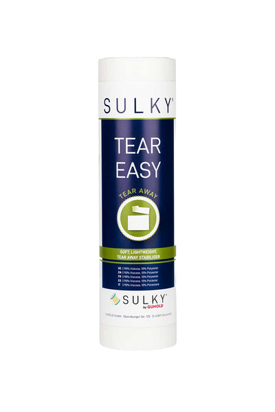 Sulky Tear Easy – dünnes Reißvlies für nicht-dehnbare Stoffe in product view