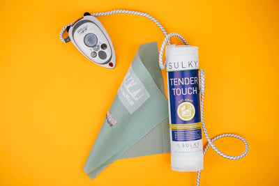 Bügelvlies gegen Kratzen von Stickereien