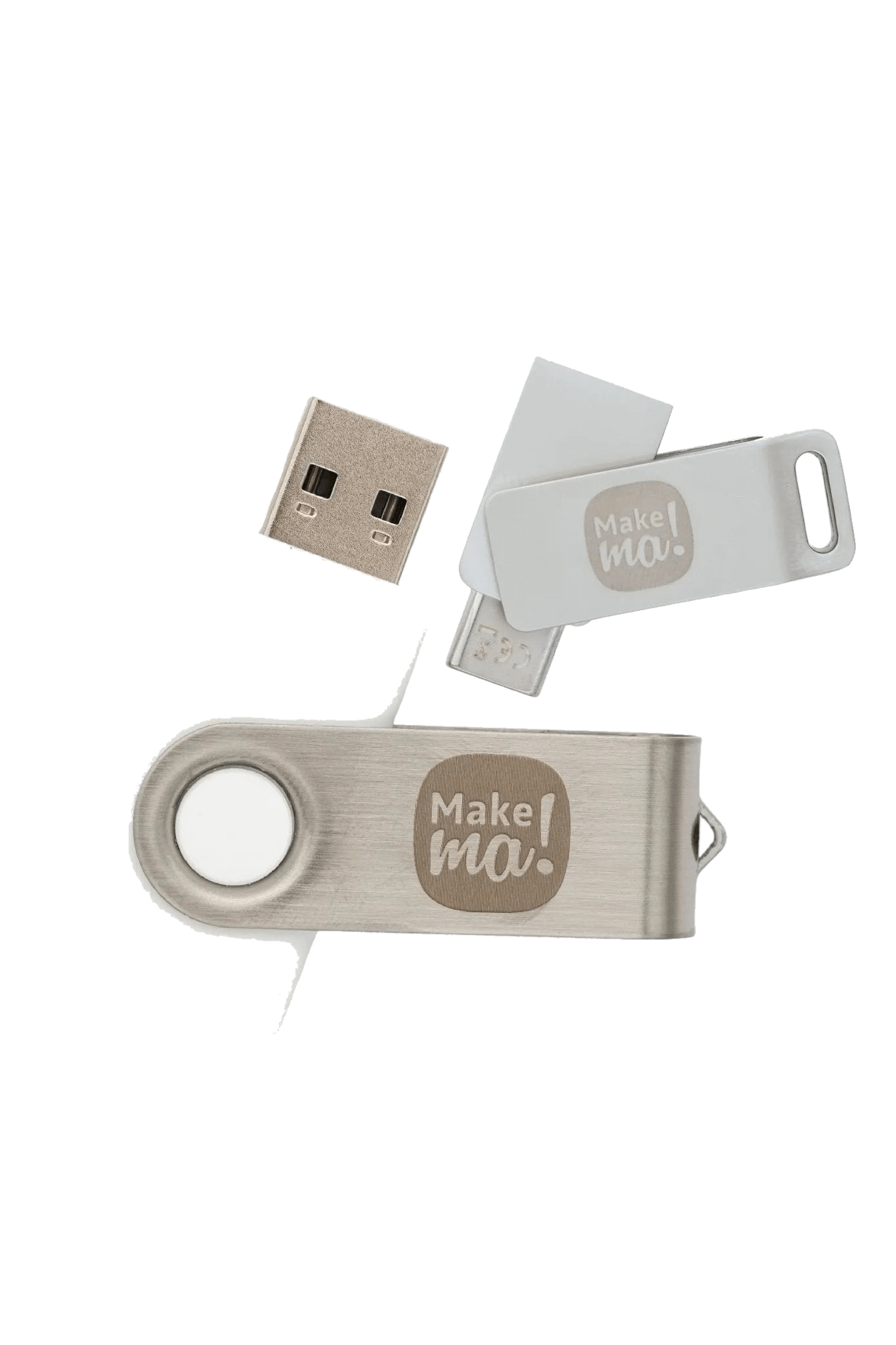 USB Stick für Stickmaschine mit 50€ Stickdateien, vue du produit