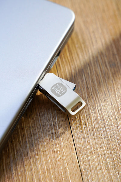 Clé USB pour machine à broder