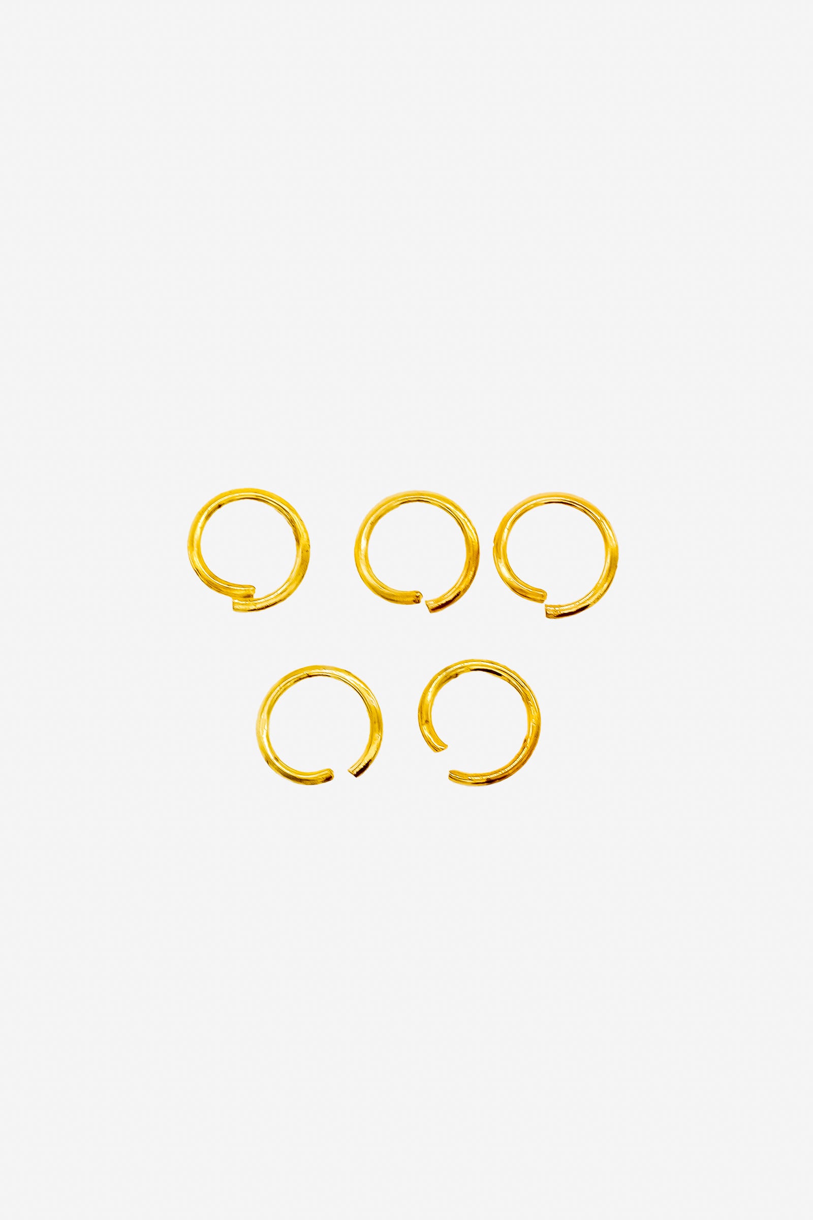 Verbindungsringe für Schlüsselanhänger (gold)