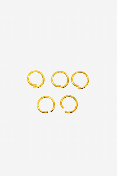 Verbindungsringe für Schlüsselanhänger (gold)