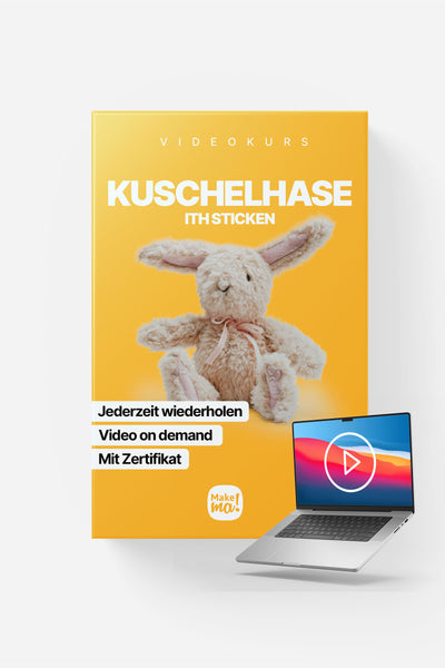 Videokurs Hase ITH Sticken (Kuscheltier)