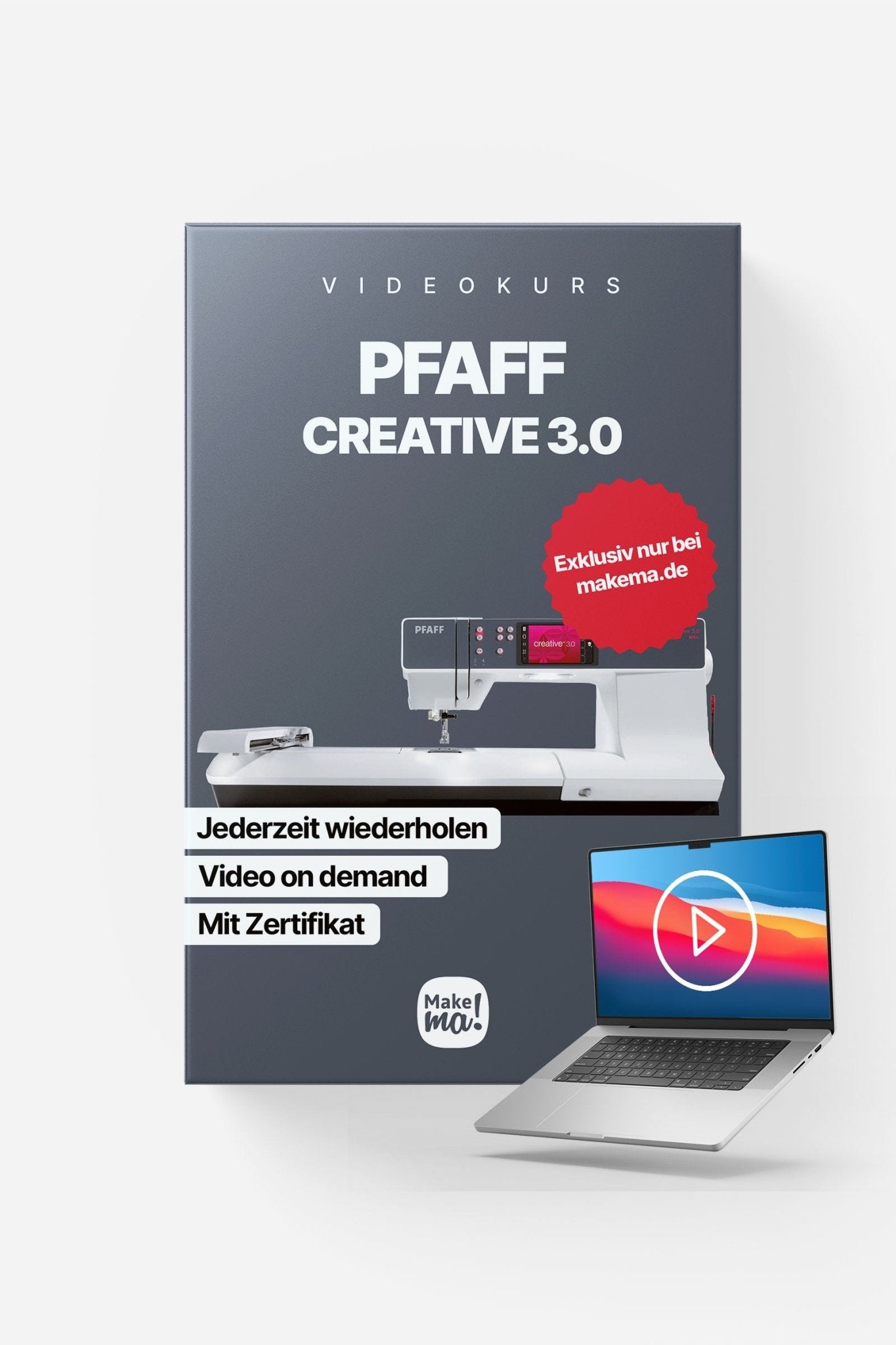 Videokurs zur PFAFF creative 3.0 - Make ma!