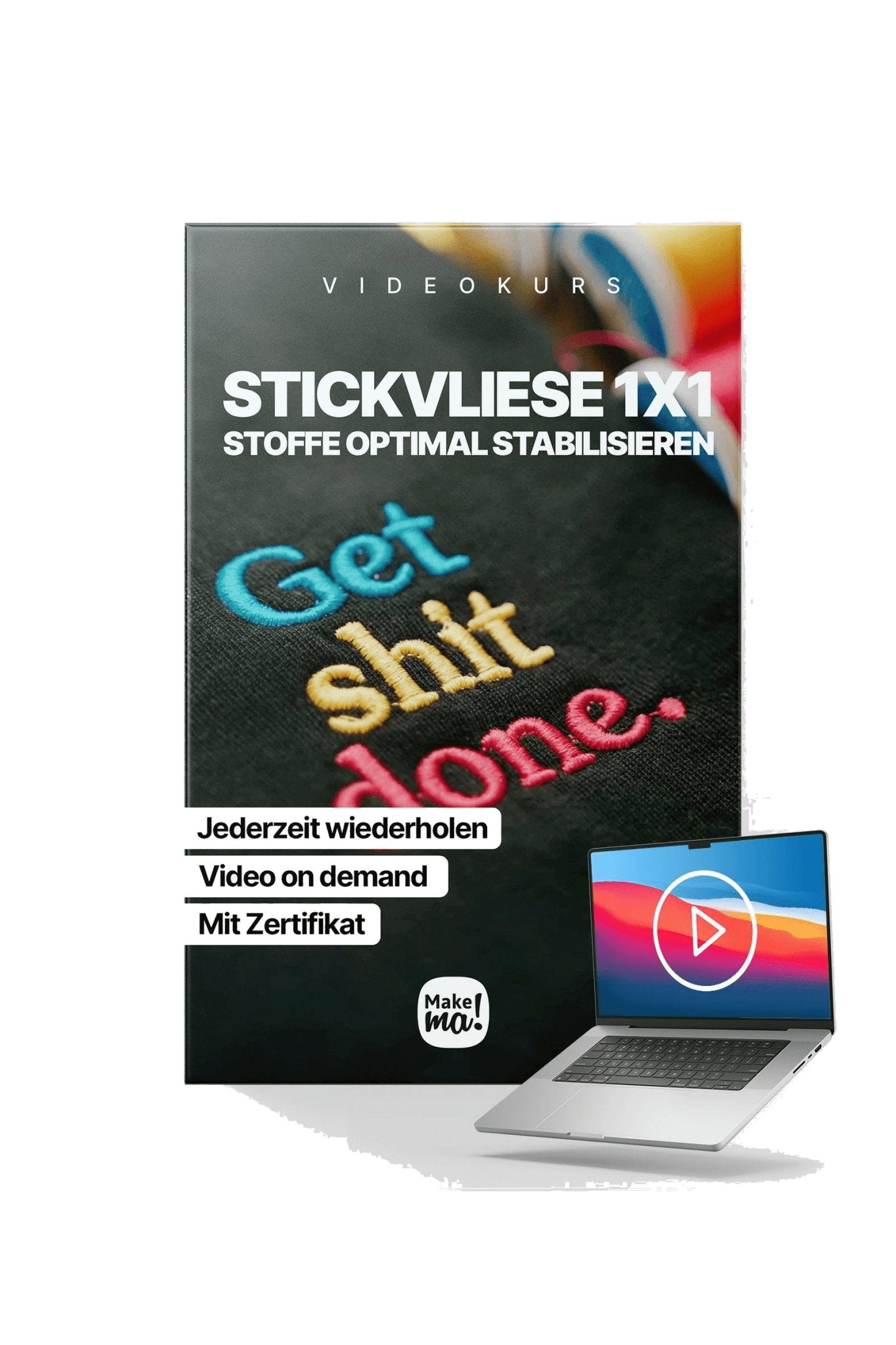 Videokurs: Stickvliese 1x1 in product view