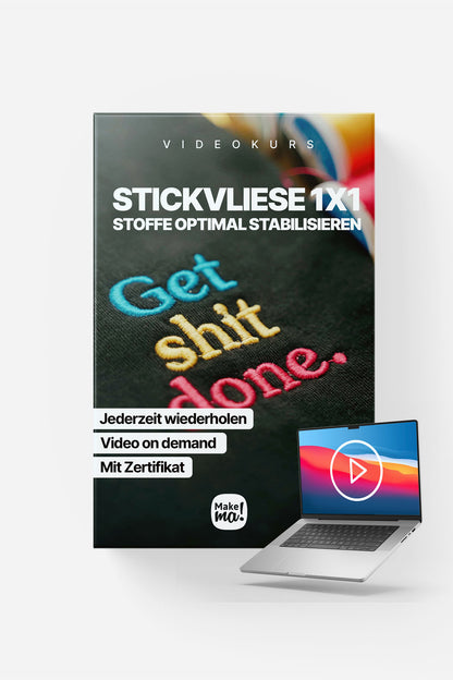 Stickvliese 1x1 Stoffe optimal stabilisieren