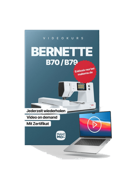 Videokurs zur bernette b70 / b79 in Produktansicht