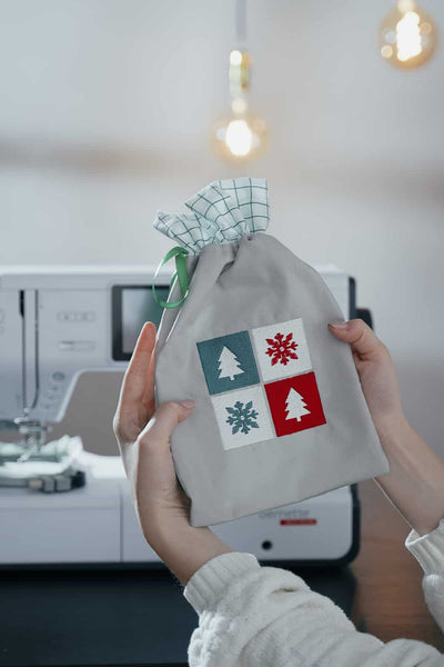 moderne weihnachtsstickdateien